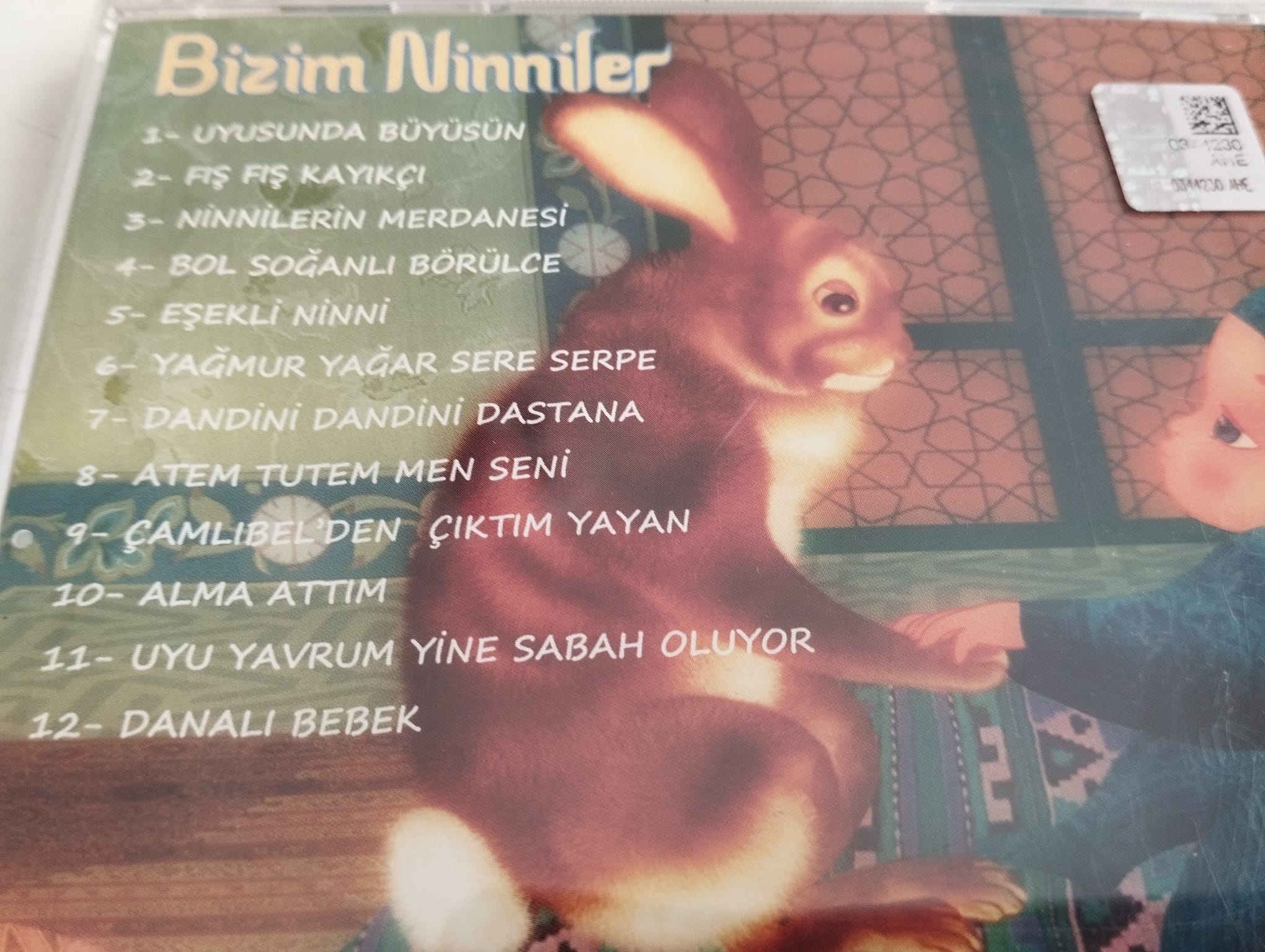 Bizim Ninniler / TRT Çocuk -  Türkiye Basım - 2. El  DVD Video