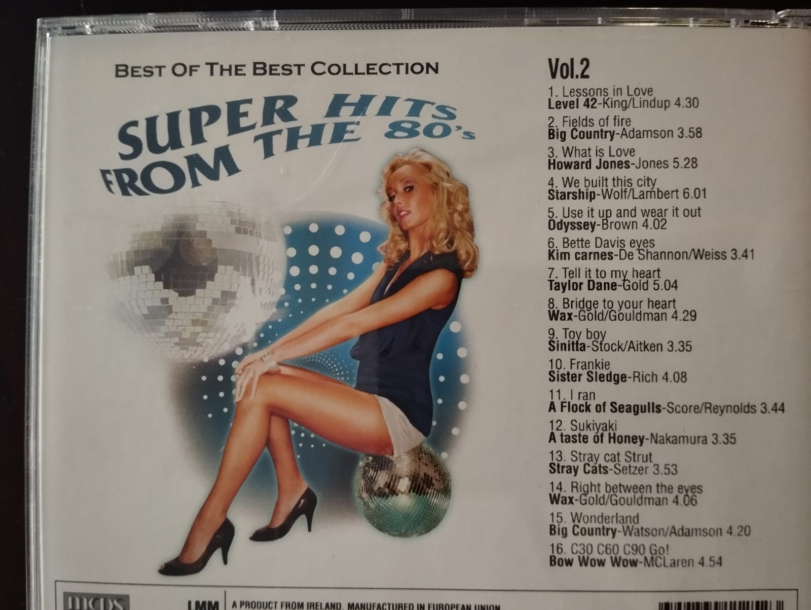 Superhits Of The 80’S Vol.2 - 2008  İrlanda Basım - 2. El CD Albüm