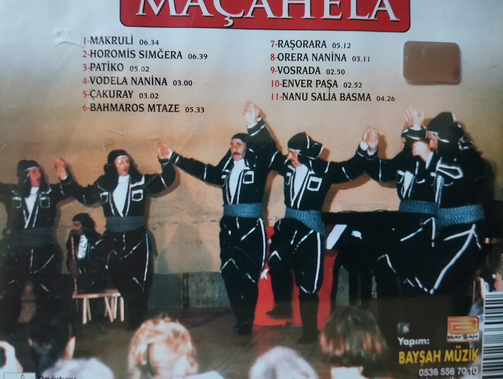 Maçahela - Georgian Vocal Music From Turkey - Türkiye Basım 2. El CD Albüm