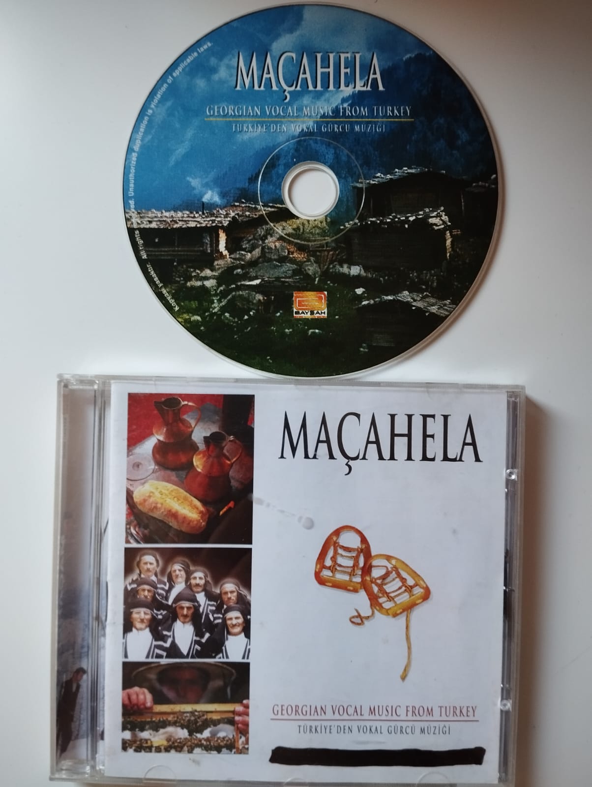 Maçahela - Georgian Vocal Music From Turkey - Türkiye Basım 2. El CD Albüm