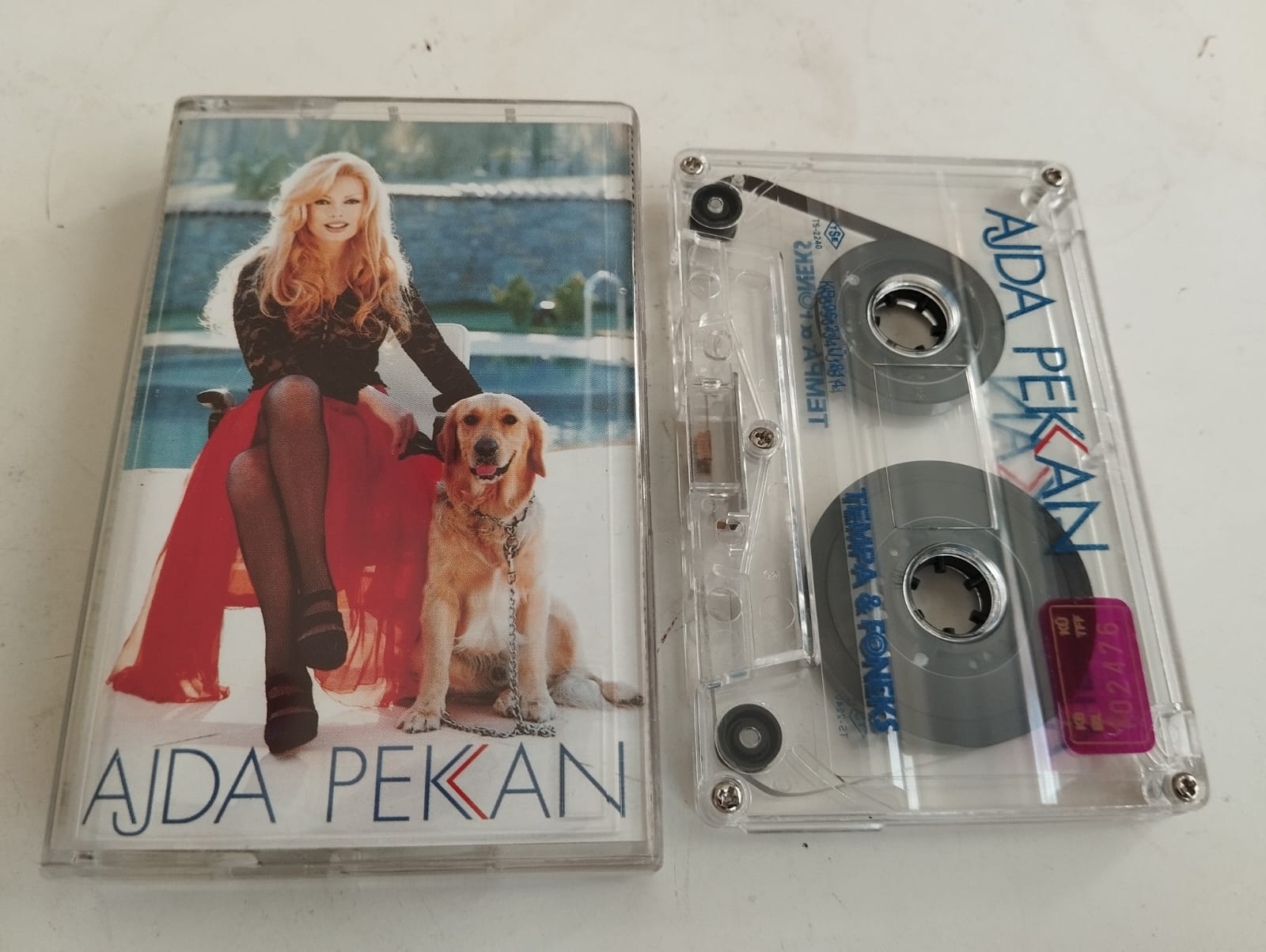 Ajda Pekkan - Eğlen Güzelim – 1996 Türkiye Basım  2. El Kaset Albüm