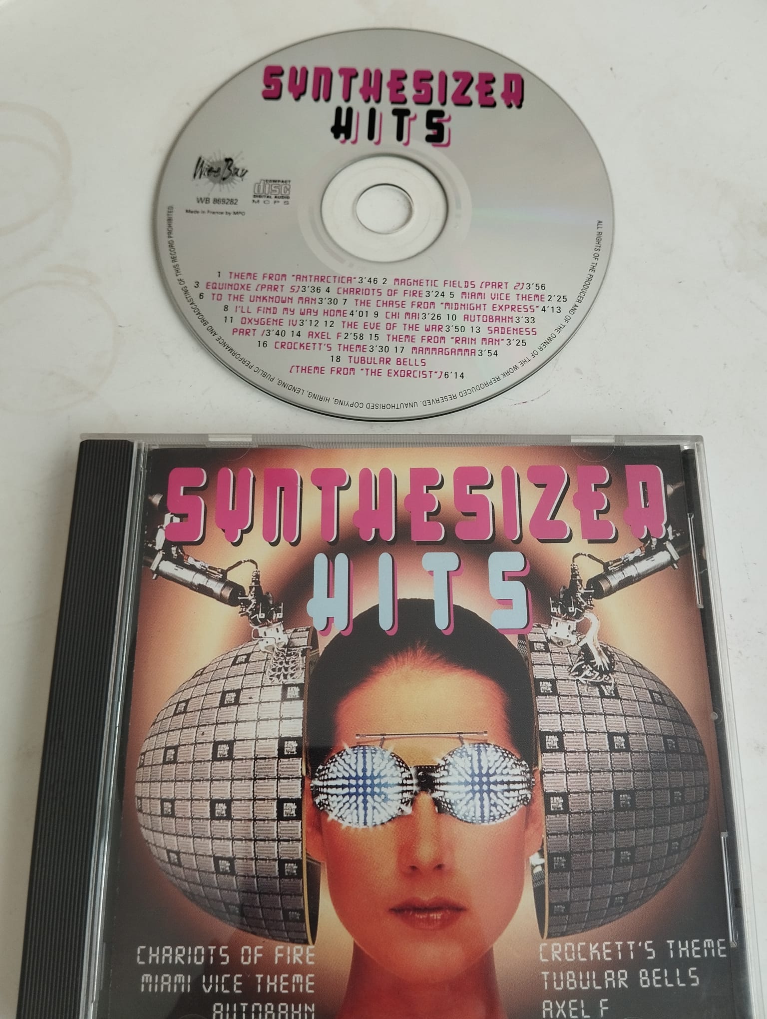 Synthesizer Hits –  1996 Avrupa Basım - 2. El CD Albüm