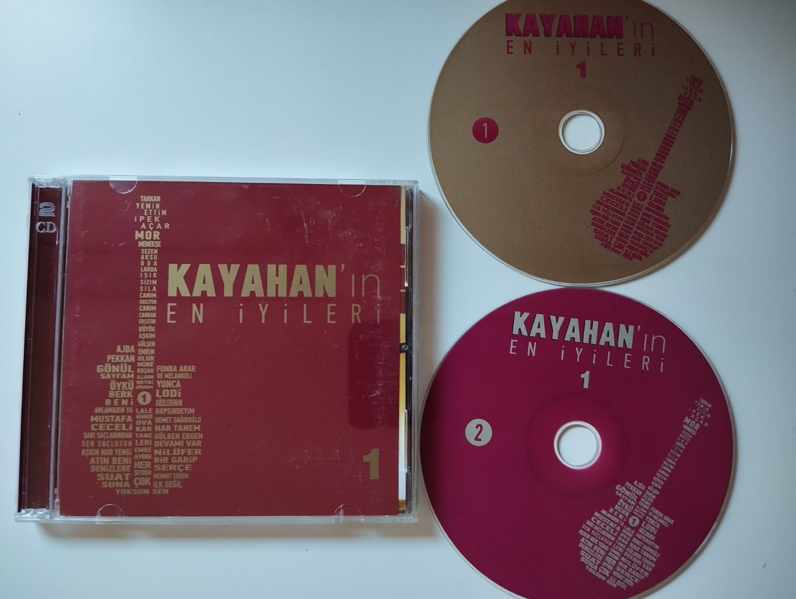 Kayahan’ın En İyileri 1 - 2014 Türkiye Basım 2. El 2XCD Albüm