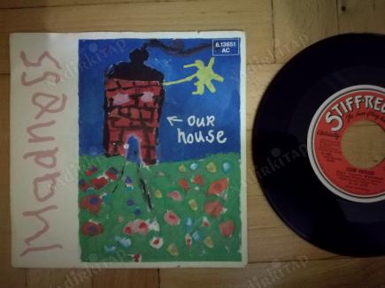 MADNESS - OUR HOUSE - 1982 ALMANYA BASIM  45 LİK PLAK