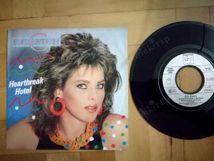 C.C. CATCH - HEARTBREAK HOTEL - 1986 ALMANYA BASIM 45 LİK PLAK