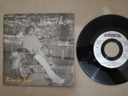 WHITNEY HOUSTON - I’M YOUR BABY TONIGHT - 1990 FRANSA BASIM  45 LİK PLAK