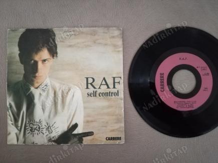 RAF - SELF CONTROL -1984 FRANSA BASIM 45 LİK PLAK