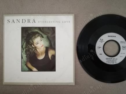 SANDRA - EVERLASTING LOVE - 1987 FRANSA BASIM 45 LİK PLAK