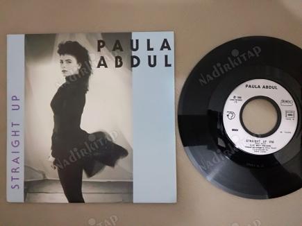 PAULA ABDUL - STRAIGHT UP  1988 FRANSA BASIM 45 LİK PLAK