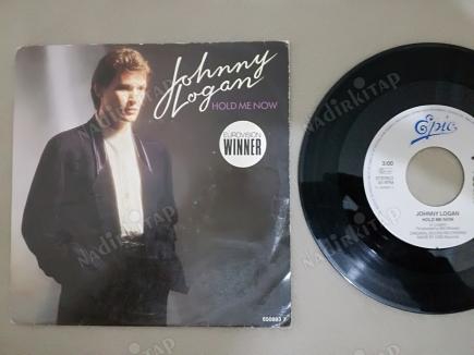 JOHNNY LOGAN - HOLD ME NOW  - 45 LİK PLAK 1980 HOLLANDA  BASIM