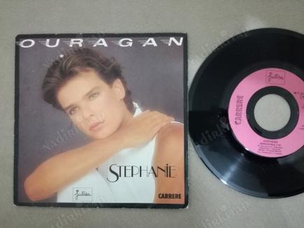 STEPHANIE - IRRESISTABLE / OURAGAN1986 FRANSA BASIM 45 LİK PLAK