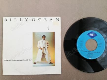 BILLY OCEAN - GET OUTTA MY DREAMS GET INTO MY CAR 1988 ALMANYA BASIM 45 LİK PLAK