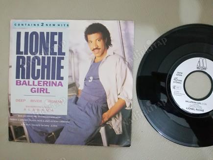 LIONEL RICHIE - BALLERINA GIRL - 1986 ALMANYA BASIM 45 LİK PLAK