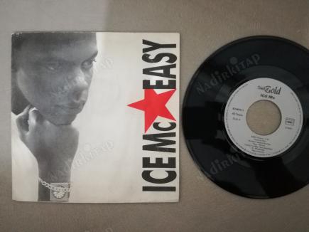 ICE MC - EASY - 1989 FRANSA BASIM 45 LİK PLAK