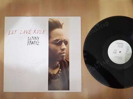 LENNY KRAVITZ - LET LOVE RULE 1989 ALMANYA BASIM MAXİ 45 LİK PLAK