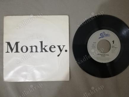 GEORGE MICHAEL - MONKEY  45 LİK PLAK 1987 İNGİLTERE  BASIM