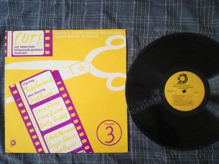 TAKES FROM HOLLYWOODS GREATEST MUSICALS VOLUME 3-1977 USA BASIM LP ALBÜM (JUDY GARLAND,BETTY GRABLE)