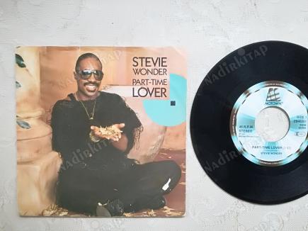 STEVIE WONDER - PART TIME LOVER - 1985 ALMANYA BASIM 45 LİK PLAK