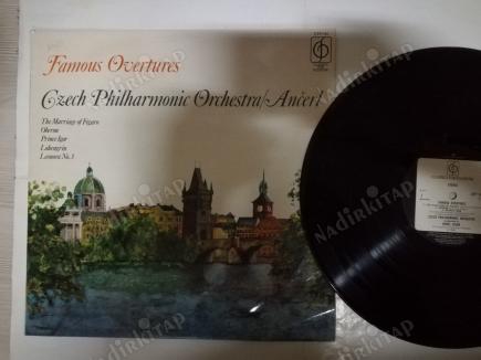 FAMOUS OVERTURES(FİGARO’NUN DÜĞÜNÜ,OBERON,)-1971 İNGİLTERE BASIM LP ALBÜM-ÇEK FLARMONİ ORKESTRASI