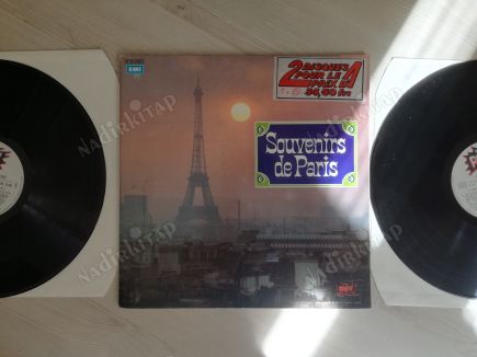 SOUVENIRS DE PARIS- 1974 FRANSA BASIM DOUBLE  LP ALBÜM