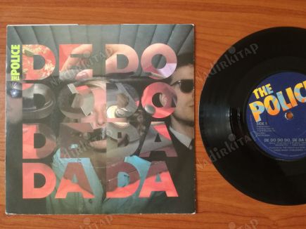 THE POLICE - DE DO DO DO DE DA DA DA - 1980 İNGİLTERE BASIM 45 LİK PLAK