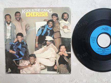 KOOL AND THE GANG - CHERISH-1984 FRANSA  BASIM 45 LİK PLAK