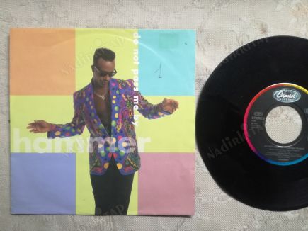 MC HAMMER - DO NOT PASS ME BY-1991 EEC(AVRUPA) BASIM 45 LİK PLAK