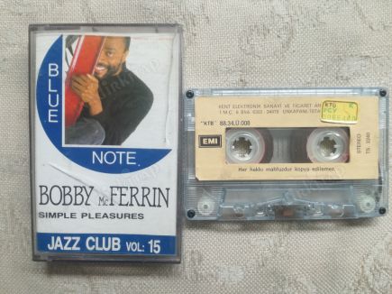 BOBBY MC FERRIN-SIMPLE PLEASURES-İLK BASIM KAĞITLI-(KASET)-