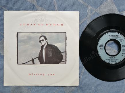 CHRIS DE BURGH - MISSING YOU - 1988 ALMANYA BASIM 45 LİK PLAK