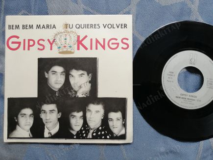 GIPSY KINGS - BEM BEM MARIA- 1988 FRANSA BASIM 45 LİK PLAK