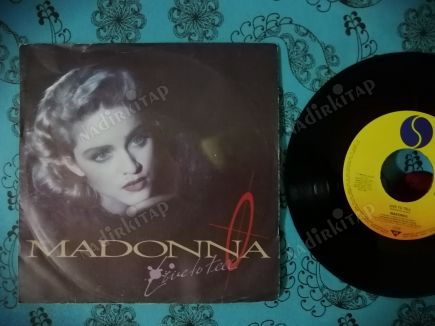 MADONNA - LIVE TO TELL- 1986 ALMANYA BASIM 45 LİK PLAK