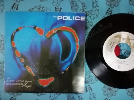 THE POLICE - EVERY LITTLE THING SHE DOES IS MAGIC - 1981 HOLLANDA BASIM 45 LİK PLAK