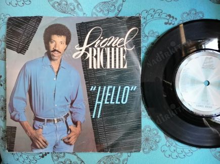 LIONEL RICHIE- HELLO - 1983 İNGİLTERE BASIM 45 LİK PLAK