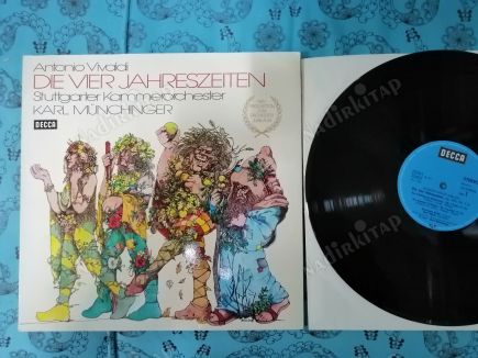 VIVALDI - DIE VIER JAHRESZEITEN (DÖRT MEVSİM) STUTTGART  ODA ORK. 1973  ALMANYA BASIM LP ALBÜM PLAK