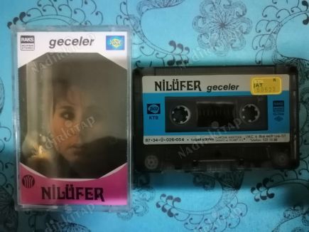 NİLÜFER -GECELER-1987 BASIM  KASET