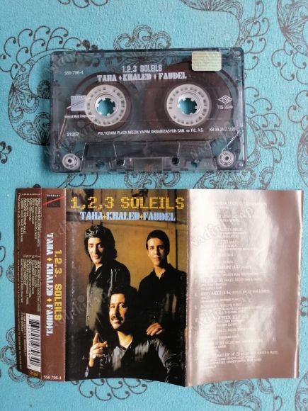 TAHA*KHALED*FAUDEL-1,2,3 SOLEILS-1998 TÜRKİYE BASIM KASET