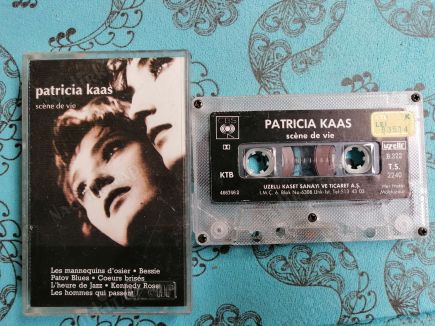 PATRICIA KAAS-SCENE DE LA VIE-1990 Türkiye Basım KASET-KAĞITLI İLK BASIM