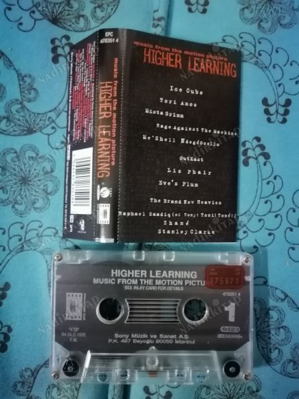 HIGHER LEARNING-FİLM MÜZİĞİ- 1994 TÜRKİYE BASIM KASET