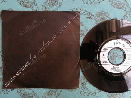 GENESIS - INVISIBLE TOUCH - 1986 ALMANYA BASIM 45 LİK PLAK