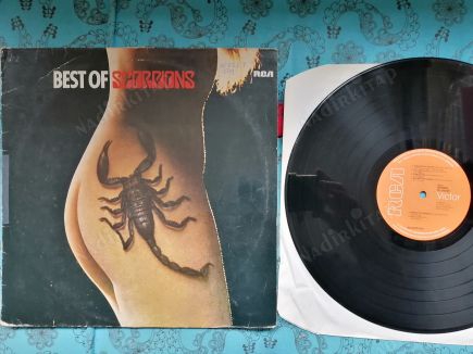 SCORPIONS  -  BEST OF SCORPIONS - 1979 HOLLANDA  BASIM LP ALBÜM