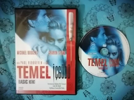 TEMEL İÇGÜDÜ -  Michael Douglas / Sharon Stone - DVD FİLM  123 DAKİKA