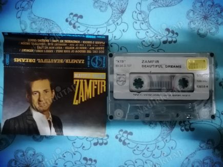 ZAMFIR   - BEAUTIFUL DREAMS - 1989 KAĞITLI   TÜRKİYE BASIM  KASET