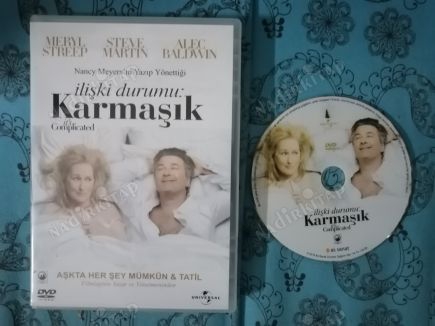 IT’S COMPLICATED  -İlişki Durumu:Karmaşık - Meryl Streep Steve Martin Alec Baldwin  DVD FİLM 120  DAKİKA