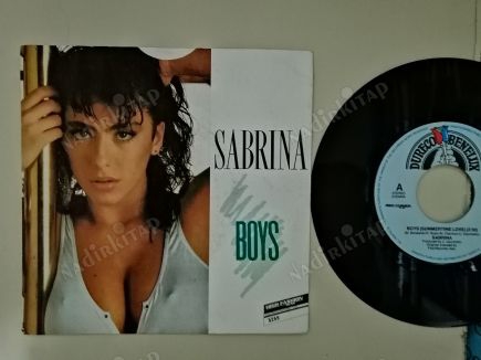 SABRINA - BOYS 1987 HOLLANDA BASIM 45 LİK PLAK