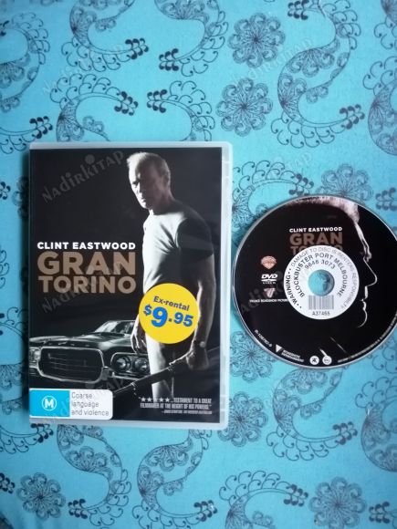 GRAN TORINO  - Clint Eastwood  DVD  Film -  112  Dakika  (Yabancı Basımdır Türkçe Seçeneği Yoktur)