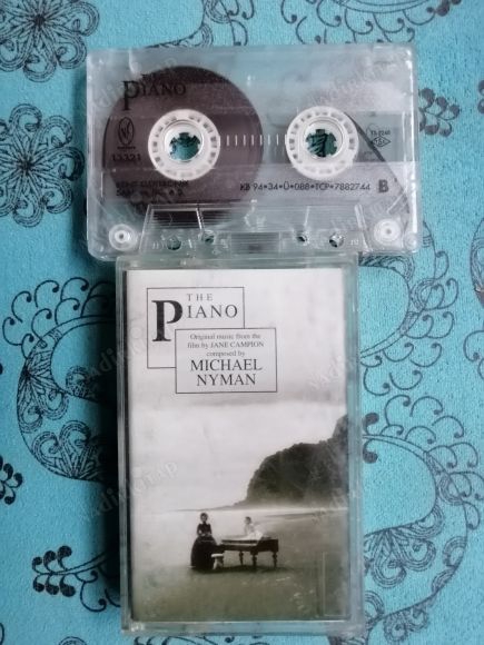 THE PIANO  - MICHAEL NYMAN - FİLM MÜZİKLERİ  1993  TÜRKİYE BASIM KASET