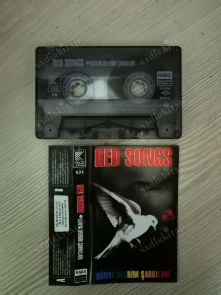 RED SONGS  - DEVRİM ŞARKILARI - 1992  TÜRKİYE  BASIM ( KASET )