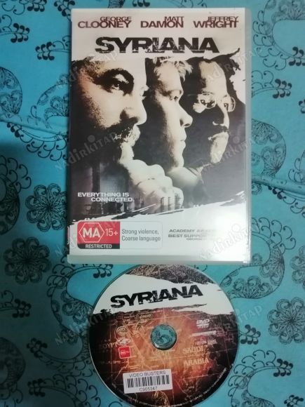 SYRIANA - 123  DAKİKA  -  DVD FILM - (YABANCI BASIM TÜRKÇE DİL VE ALTYAZI YOKTUR) (+15)