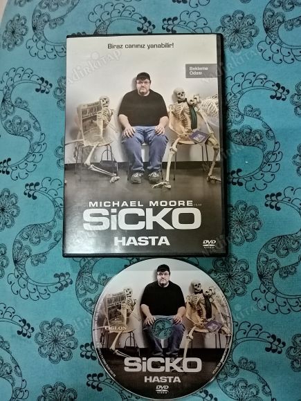 SİCKO - HASTA - Michael Moore  DVD  Film -  123  Dakika