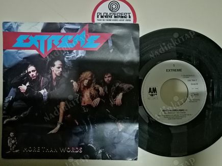 EXTREME - MORE THAN WORDS - 1990 BELÇİKA BASIM  45 LİK PLAK